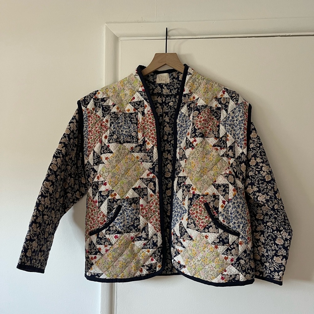 Floral Patchwork Quilted Jacket